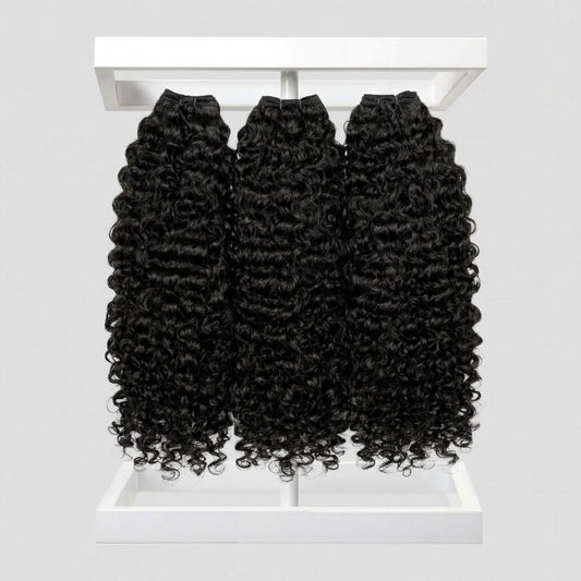 LOT DE 3BUNDLES VIRGIN HAIR JERRY CURLY