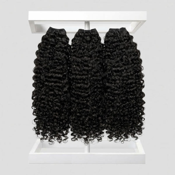 LOT DE 3BUNDLES VIRGIN HAIR JERRY CURLY